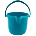Ведро пластмассовое круглое 12 л, бирюзовое, Home Palisad 929575 купить в Кургане