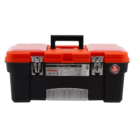 Ящик для инструмента с мет. замками 22", 560х285x235 мм Россия Stels 90748 купить в Кургане