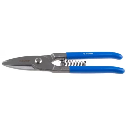 Ножницы по металлу цельнокованые ЗУБР 220мм, прямые, усиленные, твердость HRC 58-61 23012-25_z01 купить в Кургане