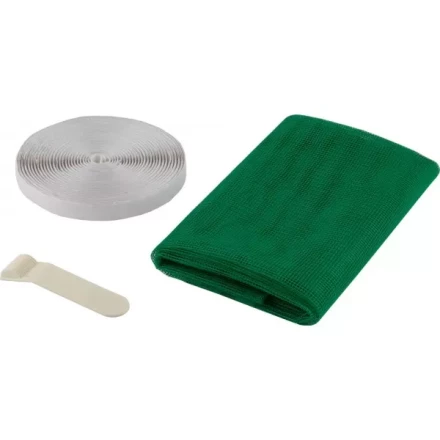 Сетка STAYER &quot;COMFORT&quot; противомоскитная для окна, с крепежной лентой, зеленая, ПЭТ, 1,1 х 1,3м 12482-11-13 купить в Кургане