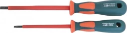 Отвертка шлицевая диэлектрическая SL 175х8,0 мм DV13S8175 Jonnesway 47474