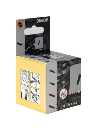 Коронка Bi-Metal Ф40 мм М3 Энкор 24140 купить в Кургане