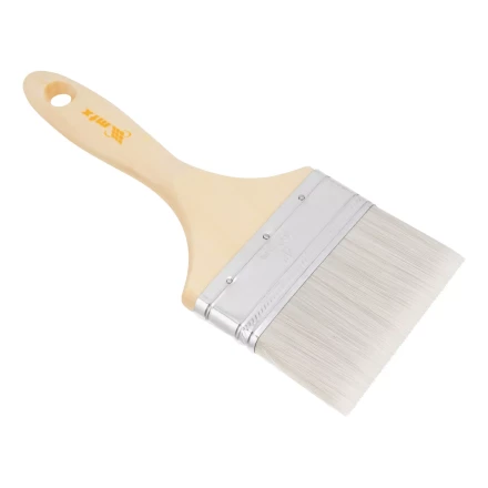 Кисть плоская для лаков &quot;Евро&quot; 4&quot;, искусственная щетина, деревянная ручка Matrix 83090 купить в Кургане