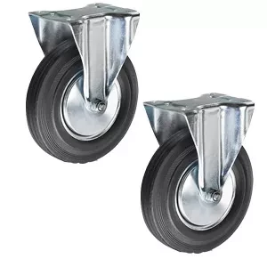 Колесо неповоротное резина FC 63 160 мм (F) 1001773 купить в Кургане