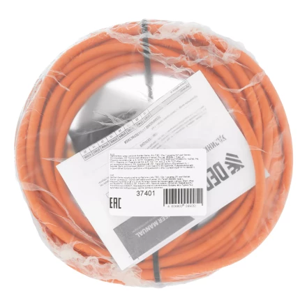 Удлинитель-шнур силовой Denzel Garden Series, б/з, ПВС, 10м, 1 розетка, 2 x 1 мм, 3 м, 37401 купить в Кургане