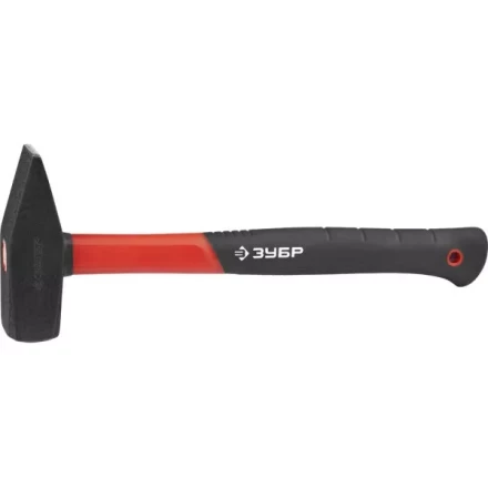 Молоток с фиберглассовой рукояткой, ЗУБР &quot;МАСТЕР&quot; 20020-15, кованый, 1500 г 20020-15 купить в Кургане