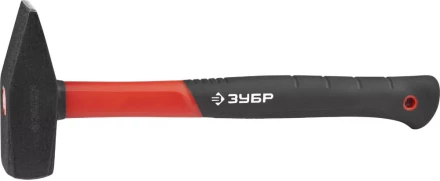 Молоток с фиберглассовой рукояткой, ЗУБР &quot;МАСТЕР&quot; 20020-15, кованый, 1500 г 20020-15 купить в Кургане