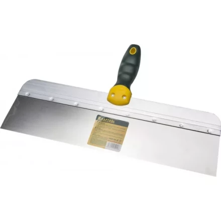 Шпатель KRAFTOOL фасадный с двухкомпонентной ручкой, нержавеющее полотно, 400мм 10036-400 купить в Кургане