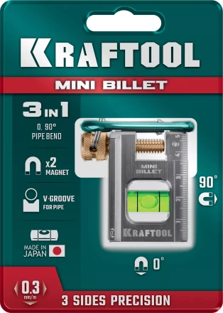 Брусковый магнитный уровень KRAFTOOL 34791 купить в Кургане