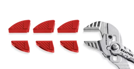 Сменные защитные накладки на губки KRAFTOOL 22066-S3 купить в Кургане