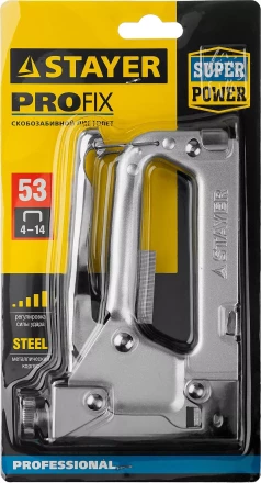 Степлер для скоб &quot;Pro 53&quot; тип 53 (4-14 мм), STAYER Professional 3150_z01 купить в Кургане