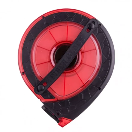 Рулетка геодезическая 50 м х 15 мм закрытый корпус фибергласовая лента двусторонняя шкала Pro Matrix 31272 купить в Кургане