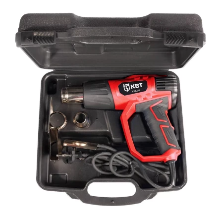 Фен технический КВТ ТТ-2000-2 LED мощностью 2000 Вт с цветным LED-дисплеем (102933) купить в Кургане