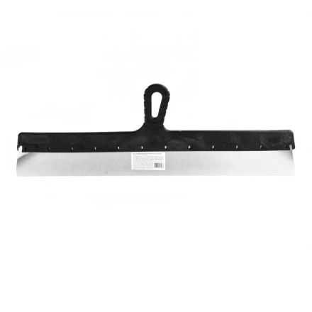 Шпатель фасадный из нержавеющей стали 600 мм пластмассовая ручка 85137 купить в Кургане