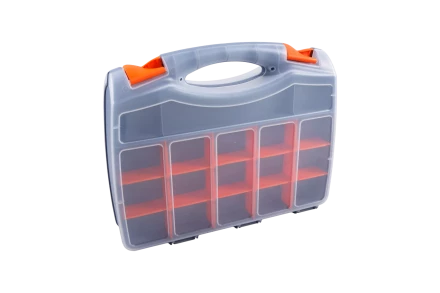 Ящик-органайзер пластиковый двусторонний Кратон 380 мм 2 14 01 016 купить в Кургане