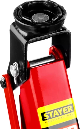 Домкрат гидравлический подкатной &quot;RED FORCE&quot;, 2т, 130-350мм, STAYER 43153-2 43153-2 купить в Кургане