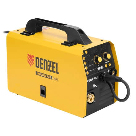 Аппарат инвертор. полуавтомат. cварки IMIG-200SP Pulse, 200 А, ПВ 60%, катушка 5 кг// Denzel 94362 купить в Кургане