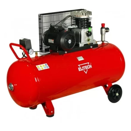 Компрессор масляный поршневой ременной Elitech КР 200/AB515/3Т купить в Кургане