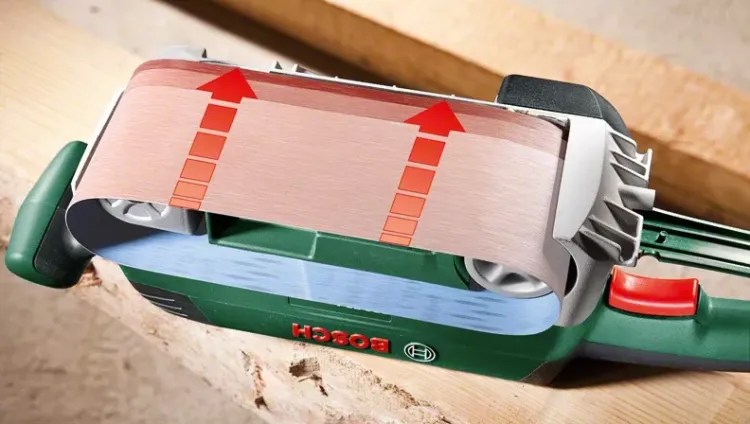 Ленточная шлифмашина BOSCH PBS 75 A (0.603.2A1.020) купить в Кургане