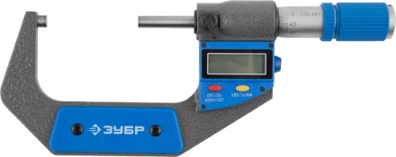 Микрометр ЗУБР &quot;ЭКСПЕРТ&quot; гладкий цифровой, МКЦ 75, диапазон 50-75мм, шаг измерения 0,001мм 34482-75 купить в Кургане