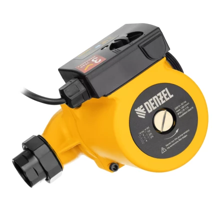 Циркуляционный насос CP25-8, напор 8 м, 130 л/мин, 1 м кабель, монт. длина 180 мм Denzel 99412 купить в Кургане