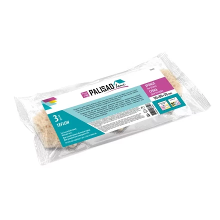 Губки для посуды TEFLON, 90 x 80 x 30 мм, 3 шт., Home Palisad 923565 купить в Кургане