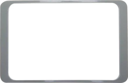 Вставка СВЕТОЗАР &quot;ГАММА&quot; декоративная двойная, цвет серый SV-54174-GR купить в Кургане