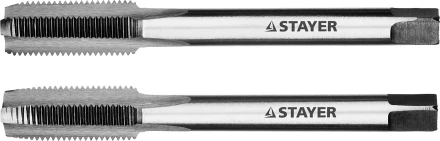 Комплект метчиков STAYER &quot;MASTER&quot;, сталь 9ХС, М10х1,0, 2 шт 28025-10-1.0-H2 купить в Кургане