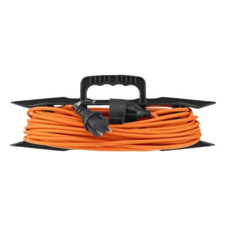 Удлинитель-шнур силовой Denzel Garden Series, б/з, ПВС, 20м, 1 розетка, 2 x 1 мм, 3 м 37402 купить в Кургане