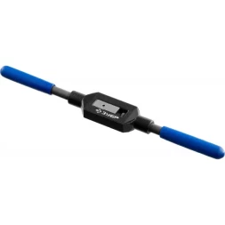 Метчикодержатель №2, с регулируемыми вкладышами, сталь 45, для метчиков - M4-M12, общая длина - 285 мм, ЗУБР Профессионал 28232-2