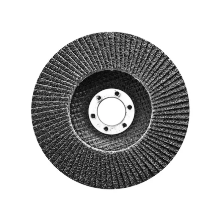 Круг лепестковый торцевой конический Р 60 180 х 22,2 мм СИБРТЕХ 74096 купить в Кургане