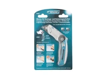 Нож монтажный складной 175мм GROSS 78882 купить в Кургане