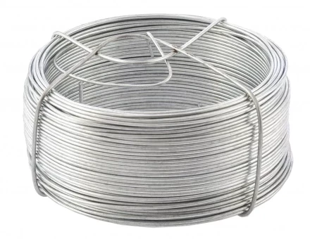 Проволока стальная оцинкованная 1,2 мм длина 50 м Сибртех 47753 купить в Кургане