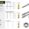 Плашка круглая ручная STAYER "MASTER", сталь 9ХС, для трубной резьбы G 3/4`` 28029-3/4 купить в Кургане