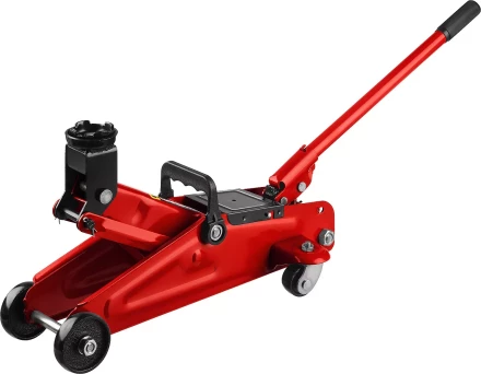 Домкрат гидравлический подкатной &quot;RED FORCE&quot;, 2т, 125-320мм, STAYER 43152-2 43152-2 купить в Кургане
