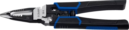 ЗУБР ЭК-6, 6в1, 210мм, электромонтажные клещи, Профессионал (23348) купить в Кургане