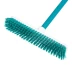 Щетка пластмассовая для чистки ковров, 27 cм, c черенком, 120 см, бирюзовая щетина, Home Palisad 935505 купить в Кургане