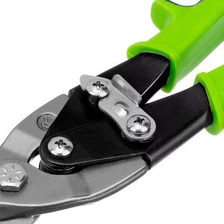 Ножницы по металлу Сибртех, 250 мм, правый рез, сталь С55, двухкомпонентные рукоятки, 78337 купить в Кургане