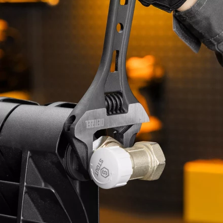 Ключ разводной Denzel 15750, 300 мм, CrV, кованый купить в Кургане