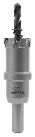 ТСТ коронка MESSER 23X25 с центрирующим сверлом и толкающей пружиной купить в Кургане