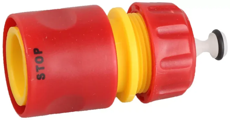 Соединитель с автостопом GRINDA из ударопрочной пластмассы, 1/2" 8-426329_z01 купить в Кургане