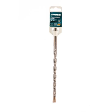 Бур по бетону QUADRO 10 x 210 мм SDS PLUS Gross 70774 купить в Кургане