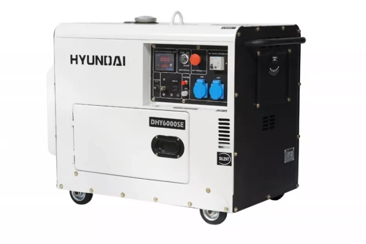 Дизельный генератор Hyundai DHY 6000SE купить в Кургане