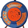 Удлинитель силовой на катушке GLANZEN 4 гн. КГ 3х1,5 ЕВ-50-009 купить в Кургане
