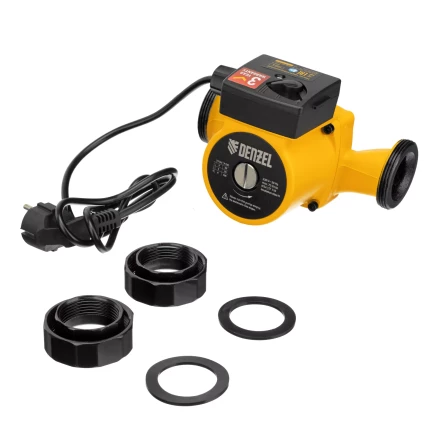 Циркуляционный насос CP32-6, напор 6 м, 70 л/мин, 1 м кабель, монт. длина 180 мм Denzel 99414 купить в Кургане