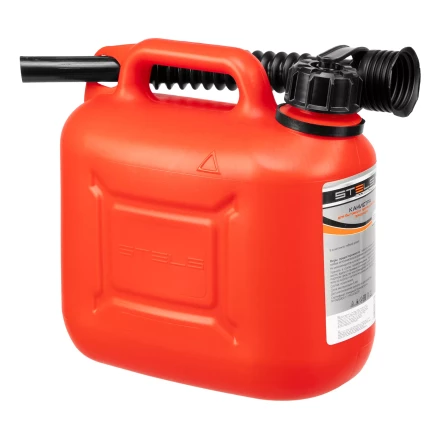 Канистра вертикальная 5 л, пластиковая Stels 53117 купить в Кургане