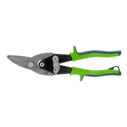 Ножницы по металлу, Сибртех 250 мм, левый рез, сталь С55, двухкомпонентные рукоятки, 78338 купить в Кургане