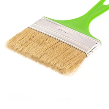 Кисть флейцевая &quot;Евро&quot;, 100 x 8, натуральная щетина, пластиковая ручка Сибртех 83304 купить в Кургане