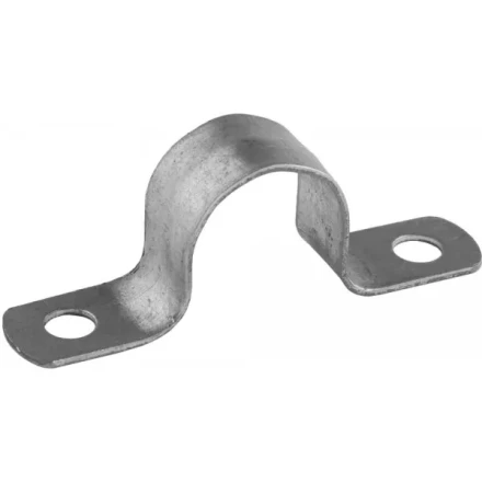 Скобы СВЕТОЗАР металлические D19мм, двухлапковые, для крепления металлорукава d=15мм, 100шт 60212-15-100 купить в Кургане