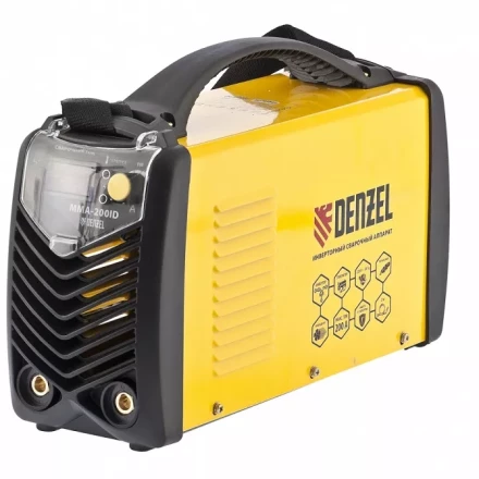 Аппарат инверторно дуговой сварки DENZEL ММА-220ID 94348 купить в Кургане